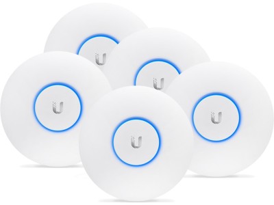 Ubiquiti Networks UniFi AC LR, Wireless AC1300, PoE+, 5-pack