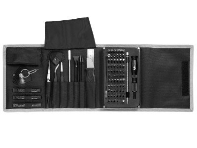 iiglo toolkit 90 delar 69 bitar, verktygssats, för reparation av mobil, surfplatta, PC, elektronik#4