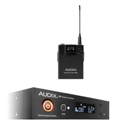 AUDIX AP41BPA, Wireless Microphone System, Beltpack + Reciever Kit