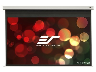ELITE SCREENS ELITE EB100HW2-E12 16:9 H:124.5 W:221.4 White built-in Circuit board, V3.0 IR & RF & Wall board, 12V Trigger, Fiber Glass Fabric