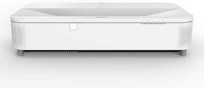 Epson EB-810E, 3LCD Laser, 4KE/1920x1080 Full HD, 5000 ANSI Lumen, HDR10, 26-35 dB, 2xHDMI, LAN/WiFi, HDBaseT, högtalare, UltraShort-throw