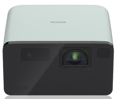 Epson EF-21G, 3LCD Laser, 1000 ANSI lumen, Full HD 1920x1080, 19~23dB, HDMI, högtalare, Google TV, Bluetooth - Svart/Grön