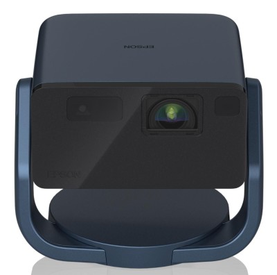 Epson EF-22N, 3LCD Laser, 500 ANSI lumen, Full HD 1920x1080, 18~22dB, HDMI, högtalare, Google TV, Bluetooth - Svart/Blå