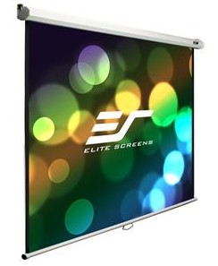 Elite Screens 298x168 cm/135", 16:9 - Vit gain 1.1, manuell