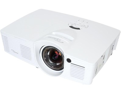 Optoma GT1080e, DLP, Full HD 1920x1080, 3000 ANSI Lumen, 2xHDMI, 26~28dB, högtalare, Short-throw#1