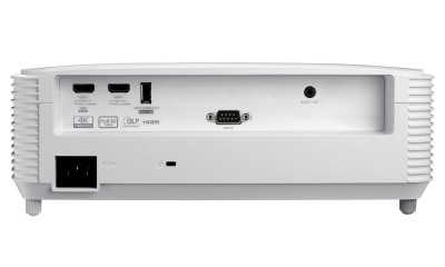 Optoma EH412x, DLP laser, Full HD 1920x1080, 3D, 4500 ANSI lumen, HDR, 22000:1, fjärrkontroll med laserpekare, 2xHDMI/ljud-ut/RS232, högtalare#6