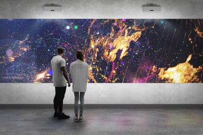 Optoma ZH430UST, Full HD 1920x1080, 4000 ANSI Lumen, 2xHDMI, 27-34dB, Ultrashort-throw, högtalare#5