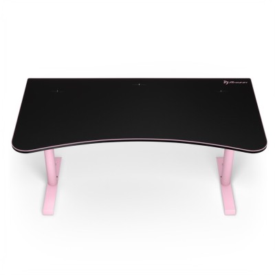 Arozzi Arena Gaming Desk Large Pink, höjdjusterbart, heltäckande musmatta - Rosa#3
