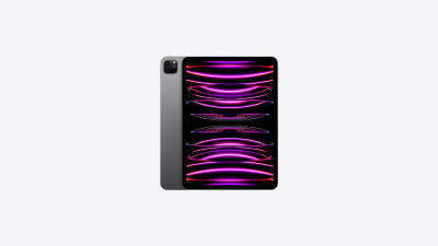 11-tums iPad Pro Wi-Fi 128 GB – rymdgrå