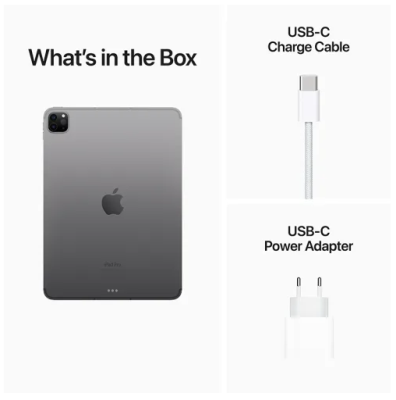 Apple iPad Pro 11-tum (2022) Wi-Fi + Cellular 2 TB - Rymdgrå#2