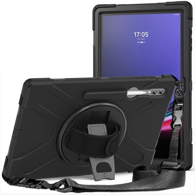 Fodral eSTUFF AUSTIN Defender Case till Samsung Galaxy Tab S10 Ultra/S9 Ultra/S8 Ultra med handrem