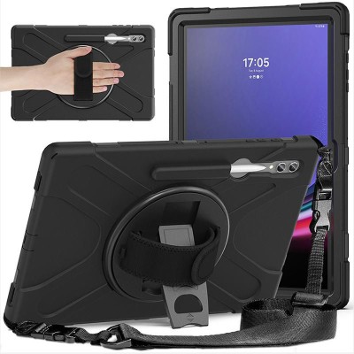 Fodral eSTUFF AUSTIN Defender Case till Samsung Galaxy Tab S10 Ultra/S9 Ultra/S8 Ultra med handrem#3
