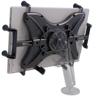 RAM Mounts X-Grip Cradle, hållare för surfplattor upp till 12" (iPad Pro)