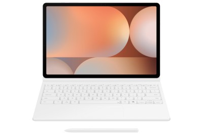 Samsung Book Cover Keyboard AI Key till Galaxy Tab S9+ / S9 FE+ / S10+, nordiskt - Vit#3
