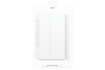 Samsung Book Cover Keyboard AI Key till Galaxy Tab S9+ / S9 FE+ / S10+, nordiskt - Vit#10