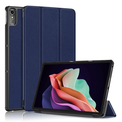 Taltech Lenovo Tab P11 G2 Tri-fold Cover - Mörkblå