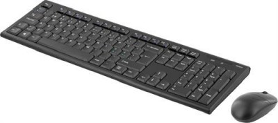 DELTACO trådlöst tangentbord och mus, USB, 10m, nordisk, svart#1