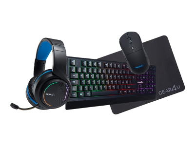 GEAR4U 4-IN-1 Gaming Combo RGB