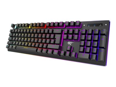 Havit HV-KB391L Tastatur Semimekanisk RGB Kabling Nordisk