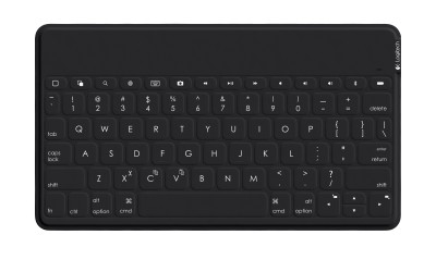 Logitech Keys to go, Ultra-portabelt tangentbord, Bluetooth, för iPad/iPhone/Apple TV, nordiskt - Svart#1