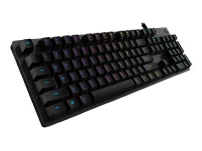Logitech G512 Carbon, mekaniskt GX Blue, nordiskt, USB, RGB - Svart#1