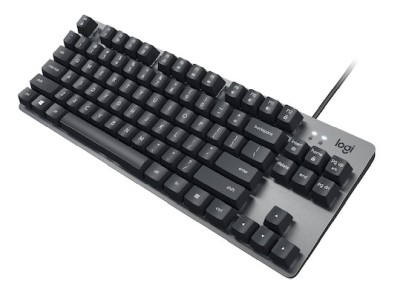 Logitech K835 TKL, mekaniskt, bakbelyst, nordiskt - Grafit#1