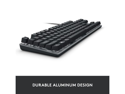 Logitech K835 TKL, mekaniskt, bakbelyst, nordiskt - Grafit#6
