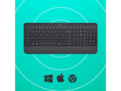 Logitech Signature K650, Bluetooth, nordiskt - Grafit#4