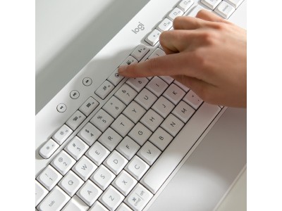 Logitech Signature K650, Bluetooth, nordiskt - Vit#2