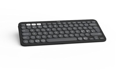Logitech Pebble Keys 2 K380s, RF/Bluetooth, Easy-Switch, nordiskt - Grafit#1