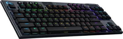 Logitech G915 X Lightspeed TKL, RGB Linear, nordiskt, Bluetooth/Lightspeed/USB-C sladd - Svart#1
