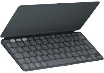 Logitech Keys to go 2, Ultra-portabelt tangentbord, Bluetooth, nordiskt - Grafit