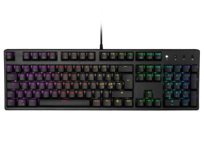 Svive Triton RGB svart i full storlek USB, nordisk layout, red switches, PBT keycaps#2