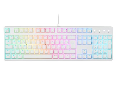 Svive Triton Full red switch (vit) Gamingtangentbord i full storlek, mekaniskt, nordisk layout, RGB,PBT-keykaps#3