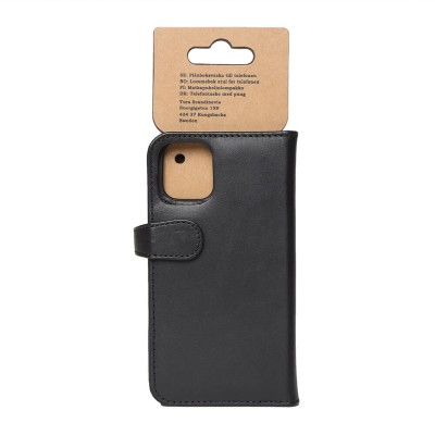 Plånboksfodral BUFFALO iPhone 12 mini, magnetskal - Svart#5