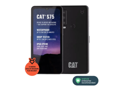 CAT S75 5G Black Dual-SIM Outdoor Android 12.0 6/128GB Smartphone