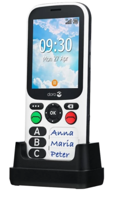 Doro 780X - Svart/vit#3