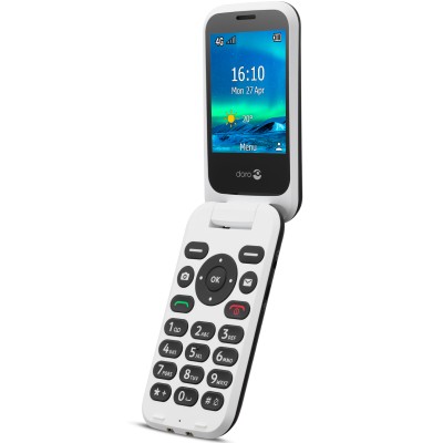 Doro 6821 4G - Svart/Vit#1