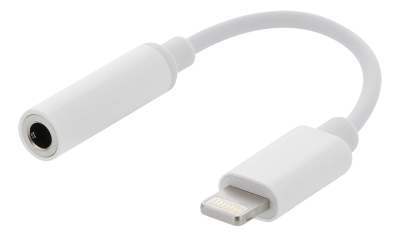 Epzi Lightning to 3,5 mm adapter, white