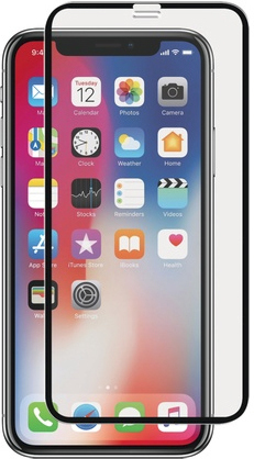 Skärmskydd eSTUFF Titan Shield Full Cover, iPhone 11/XR - Svart