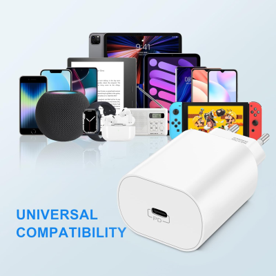 USB C Laddare och Kabel, ARCCRA 20W USB C Snabbladdare och 2m Typ-C-Laddningskabel + USB-C-Charger Strömadapter/Nätadapter med PD Kompatibel med iPhon 15/16 Pro Max/Plus, Samsung Galaxy, Google Pixel m flera#2