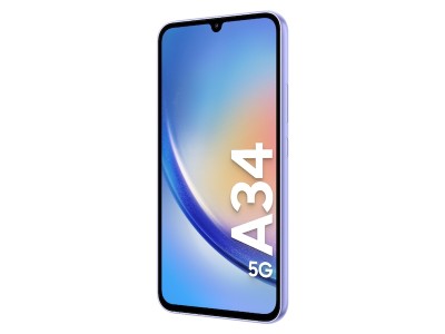 Samsung Galaxy A34 5G 128 GB, 6.6" sAMOLED 120Hz, 48/8/5/13 Mpixel kamera, Hybrid Dual SIM, MicroSD, Android - Awesome Violet#2
