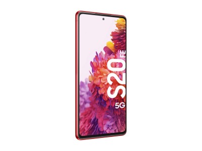 Samsung Galaxy S20 FE 5G 128 GB, 6.5" QHD+, 32/12/12/8 Mpixel kamera, IP68, Dual SIM, MicroSD, Android - Cloud Red#3