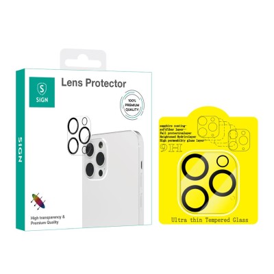 SiGN Lens Protector Tempered Glass for iPhone 14 Pro & iPhone 14 Pro Max