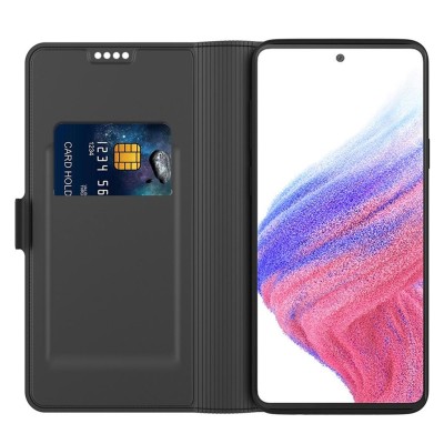 Plånboksfodral Taltech Samsung A16, 1 st kortfack - Svart#2