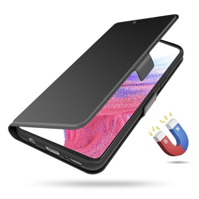 Plånboksfodral Taltech Samsung A16, 1 st kortfack - Svart#4