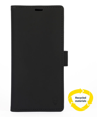 Plånboksfodral Tolerate Sweden Wallet Case Samsung A15, 3 st kortfack + sedelficka, bulk - Svart