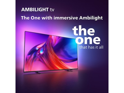 65" Philips "The One" 65PUS8548/12 Smart-TV, UHD/4K, HDR10+, Google TV, 3-sidig Ambilight#3
