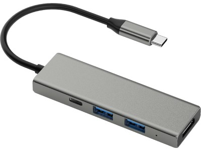 Andersson USB-C Hub (grå) 1xUSB-C PD100W, 2xUSB-A, 1xHDMI#4