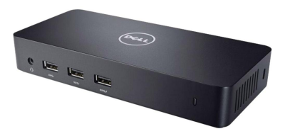 Dell D3100 USB-dockningsstation, 1xRJ45, 3xUSB 3.0, 2xHDMI, 1xDP, 4K